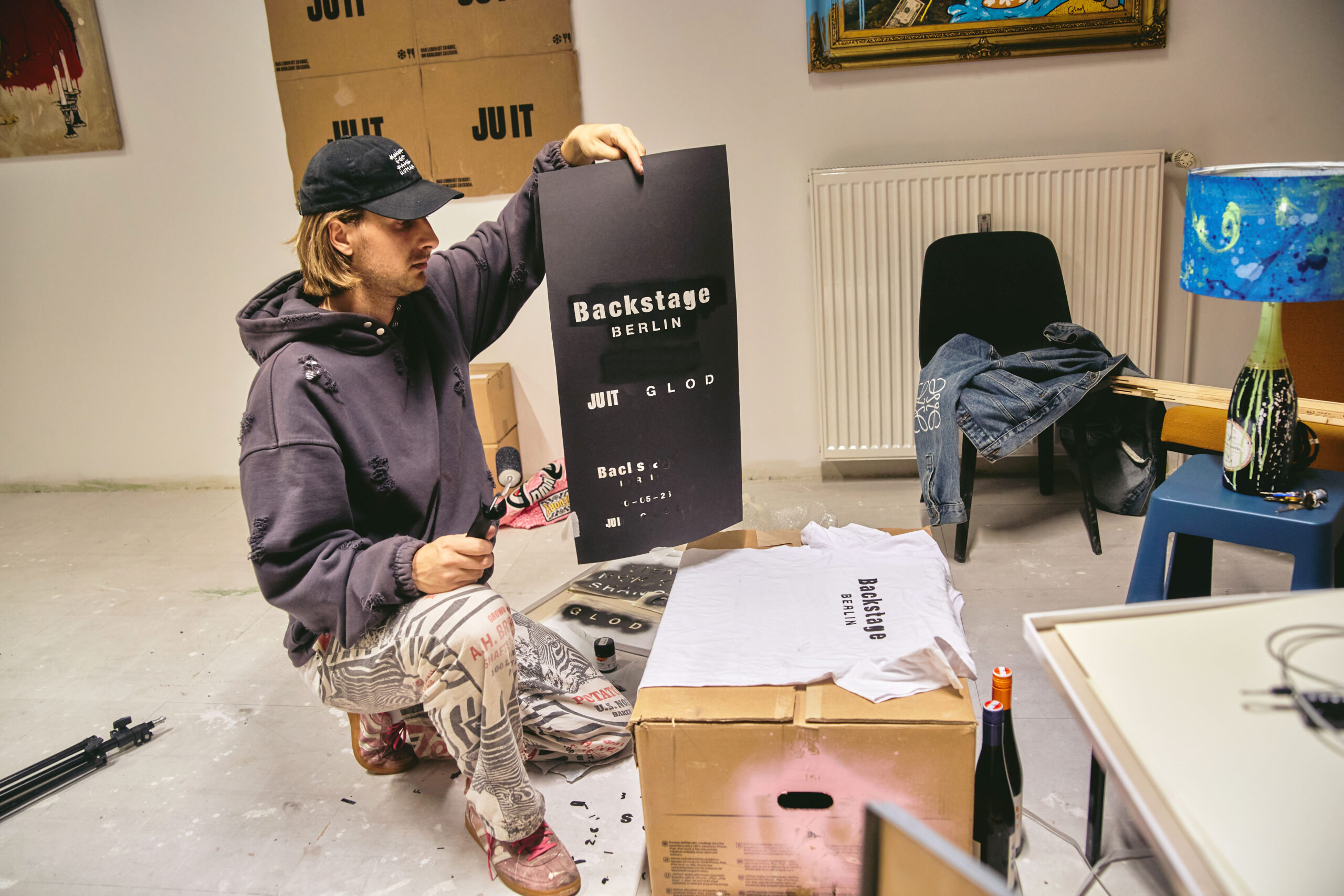 Ausstellung Marcin Glod im Juit Pop-up-Store Berlin